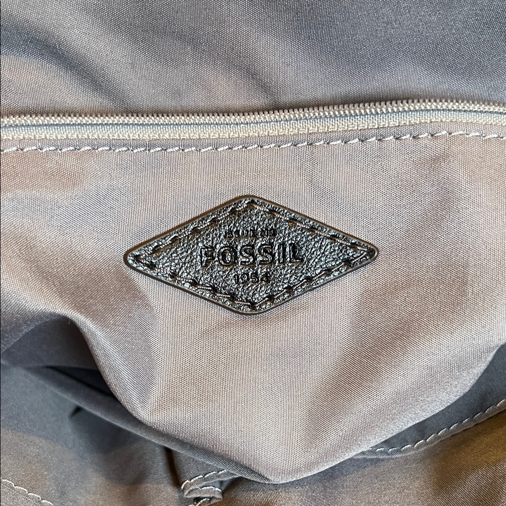 Fossil Black Leather Crossbody Bag - Picture 6 of 7